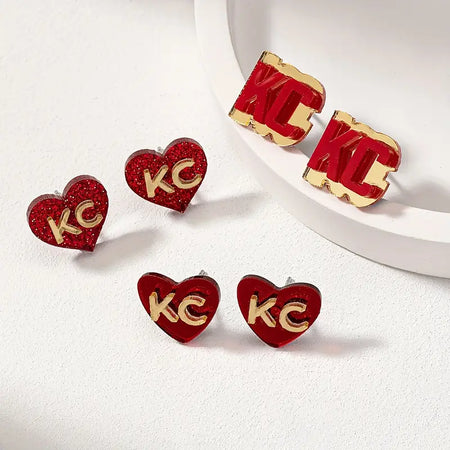 Kansas City STUD EARRINGS- 7 OPTIONS!