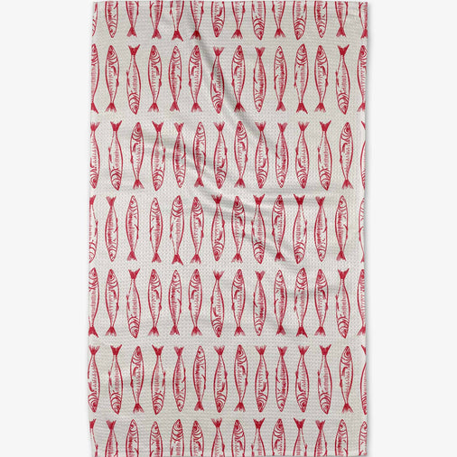 SARDINE STRIPES TEA TOWEL