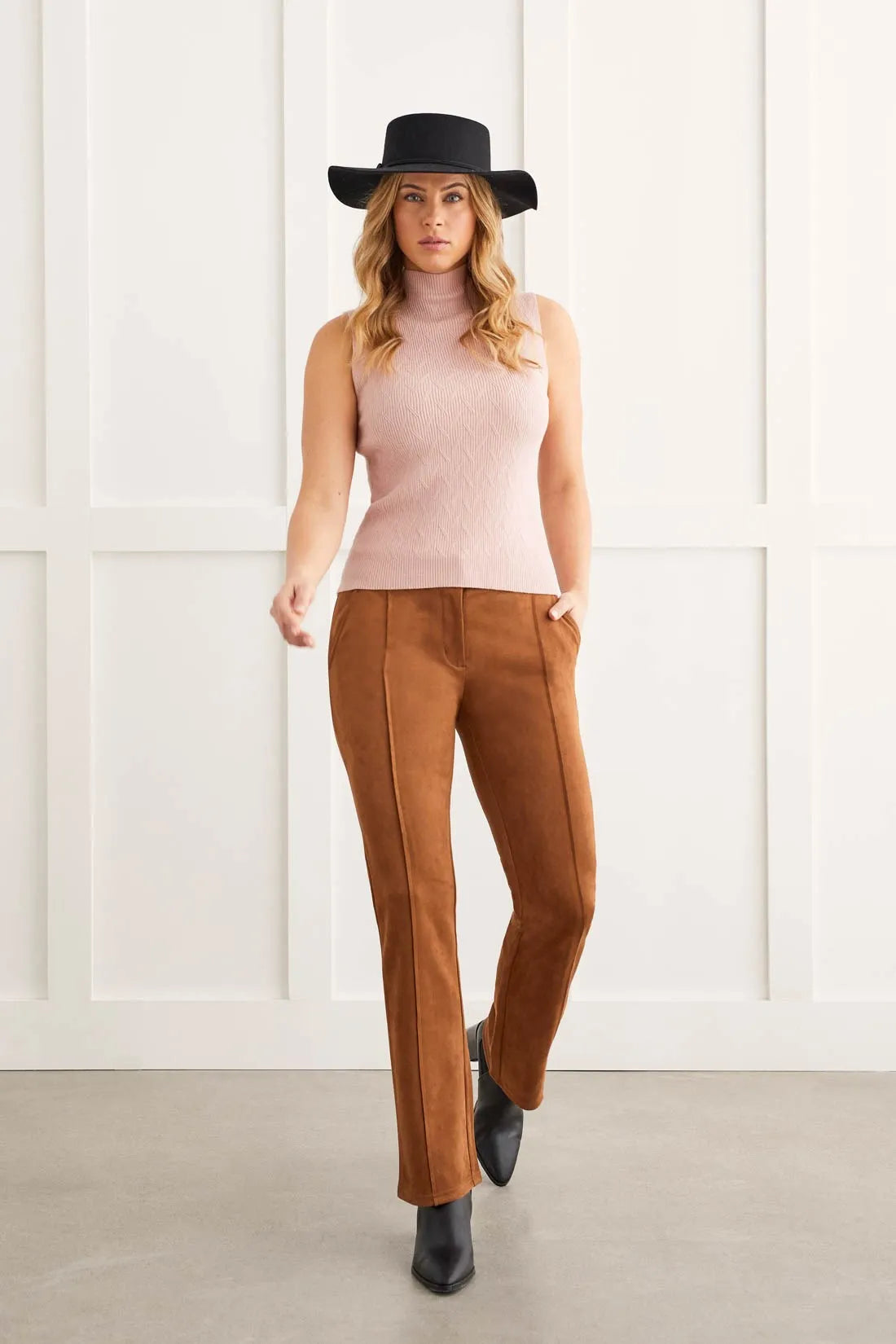 FRONT SEAM PANTS