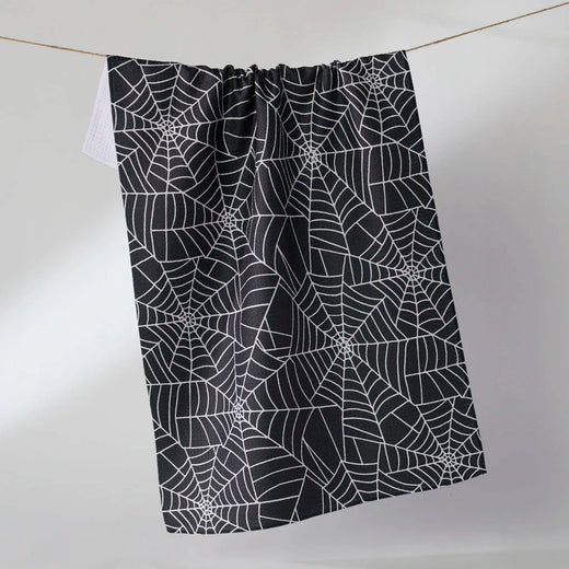 WHISPER WEB BLACK TEA TOWEL