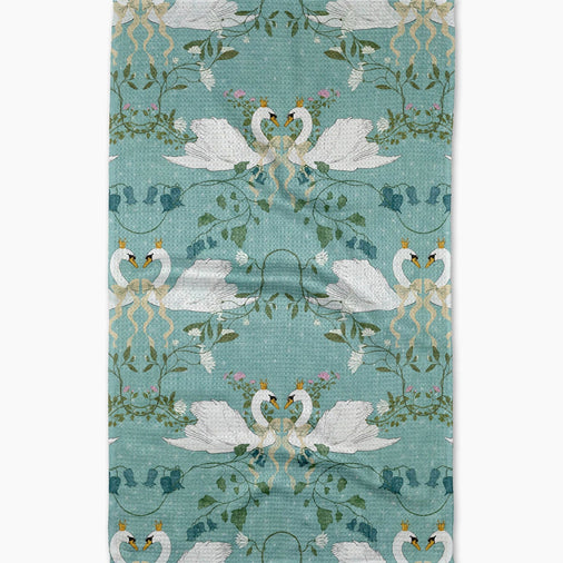 CROWNED GRACE TEA TOWEL