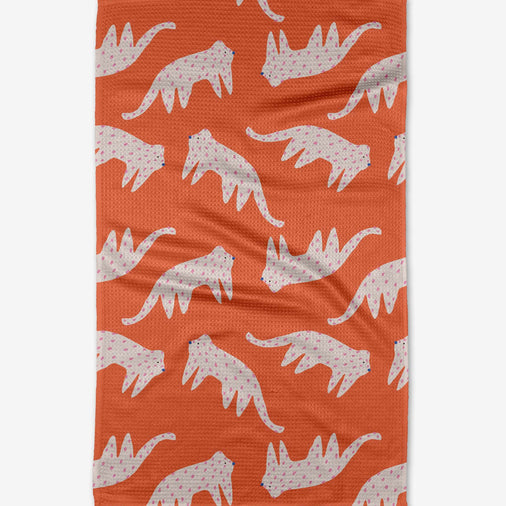 CUTE CHEETAH TEA TOWEL