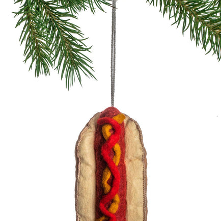 Hot Dog Ornament