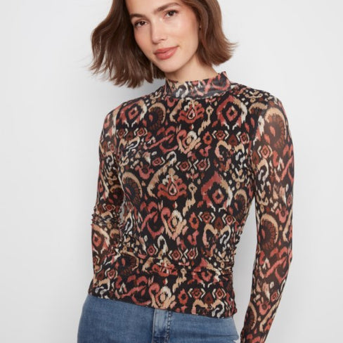 NOBODY'S BABY MESH TOP