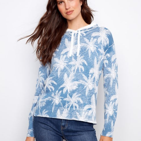 PALM TREE LIFE REVERSE HOODIE