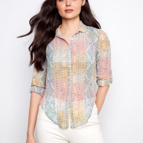 MAYAN PASTELS BLOUSE