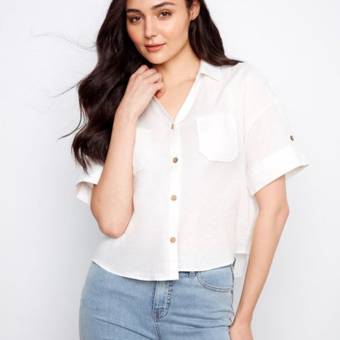 DAILY WEAR LINEN TOP