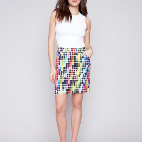 PANTONE RAINBOW SKORT