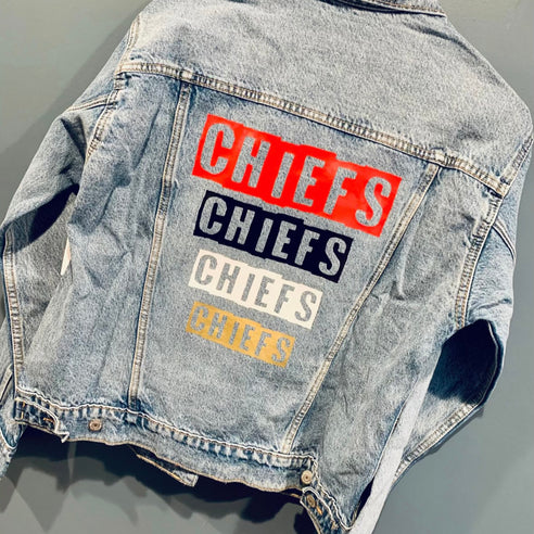 4 COLOR CHIEFS JEAN JACKET