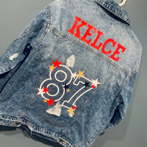 KELCE JEAN JACKET