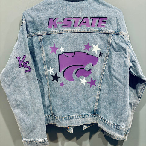 KSU WILDCAT JEAN JACKET