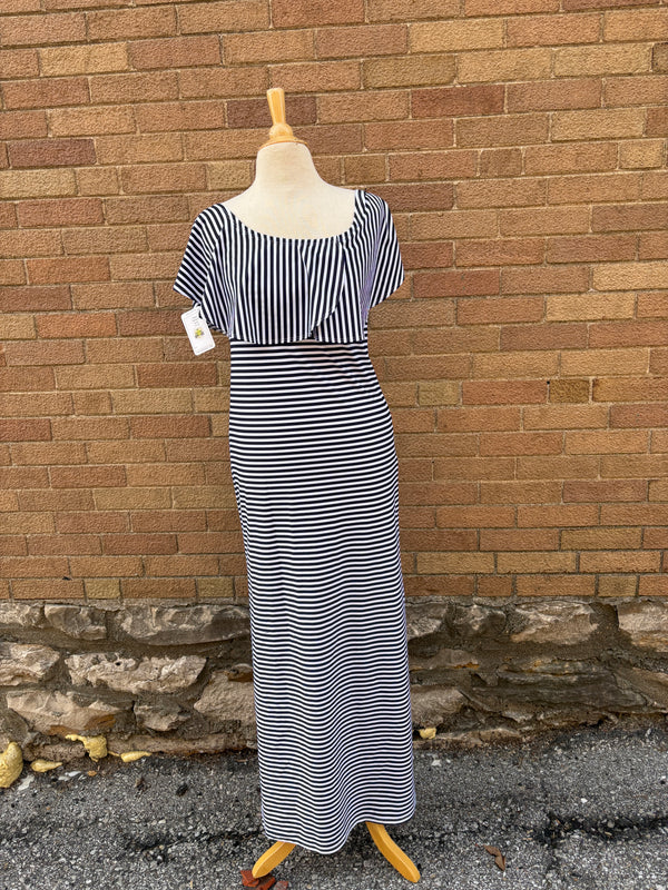 ANGELA OFF-SHOULDER MAXI DRESS