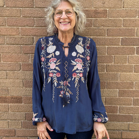 TORIE PEASANT BLOUSE