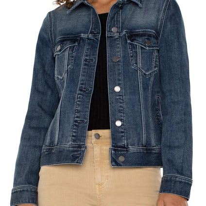 CLASSIC JEAN JACKET IN PONDERAY