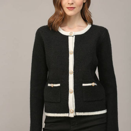 AUDREY APPROVES CARDIGAN