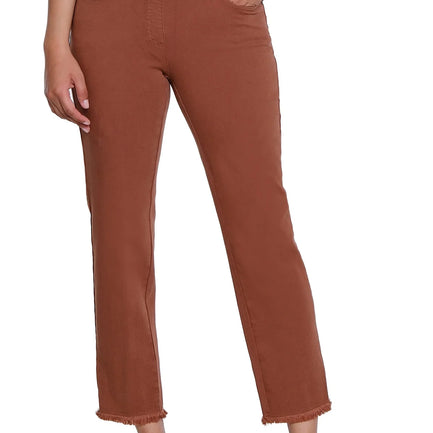 ALMOST FAMOUS PULL ON PANT IN COCOA