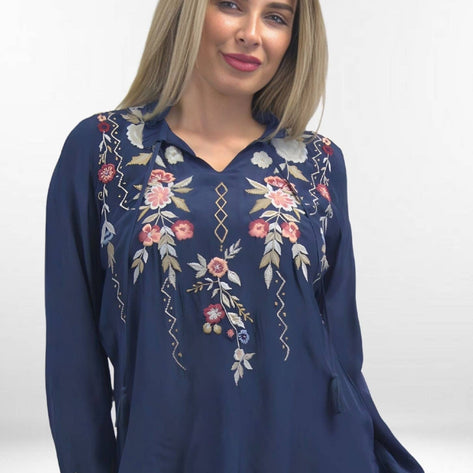TORIE PEASANT BLOUSE