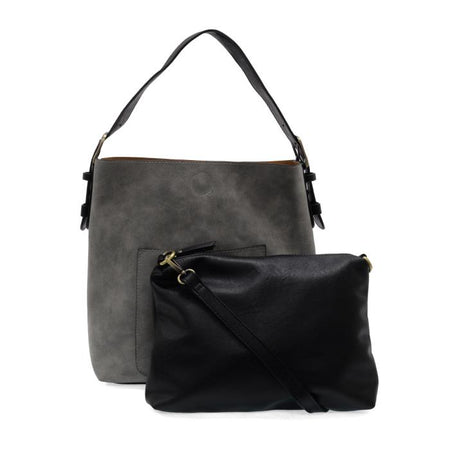 CLASSIC HOBO BAG - FAUX SUEDE