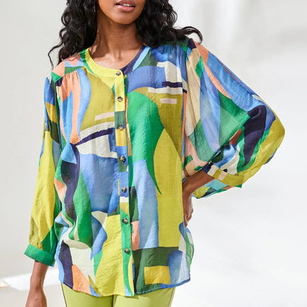 MOJITO MADNESS BLOUSE