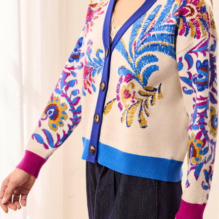 CHANTILLY V-NECK CARDIGAN