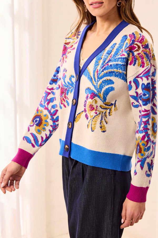 CHANTILLY V-NECK CARDIGAN