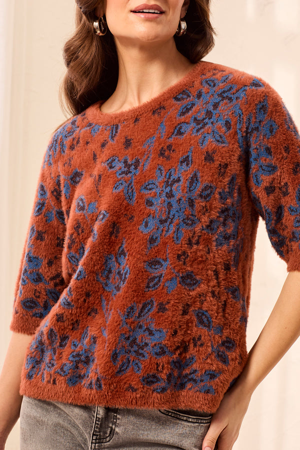 WHAT A GREAT FALL DAY SWEATER
